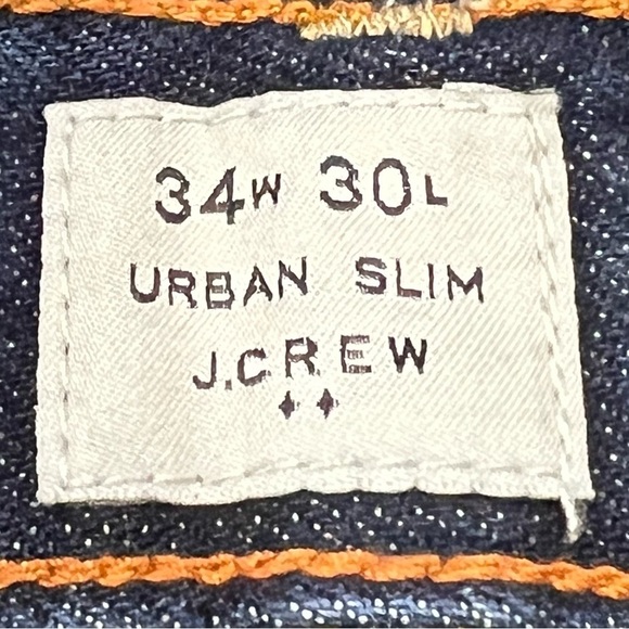 J. Crew Urban Slim Jeans Size 34 x 30 Men's - Picture 2 of 4